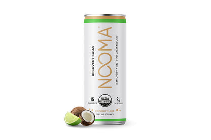 NOOMA Organic Daily Wellness Soda Coconut Lime