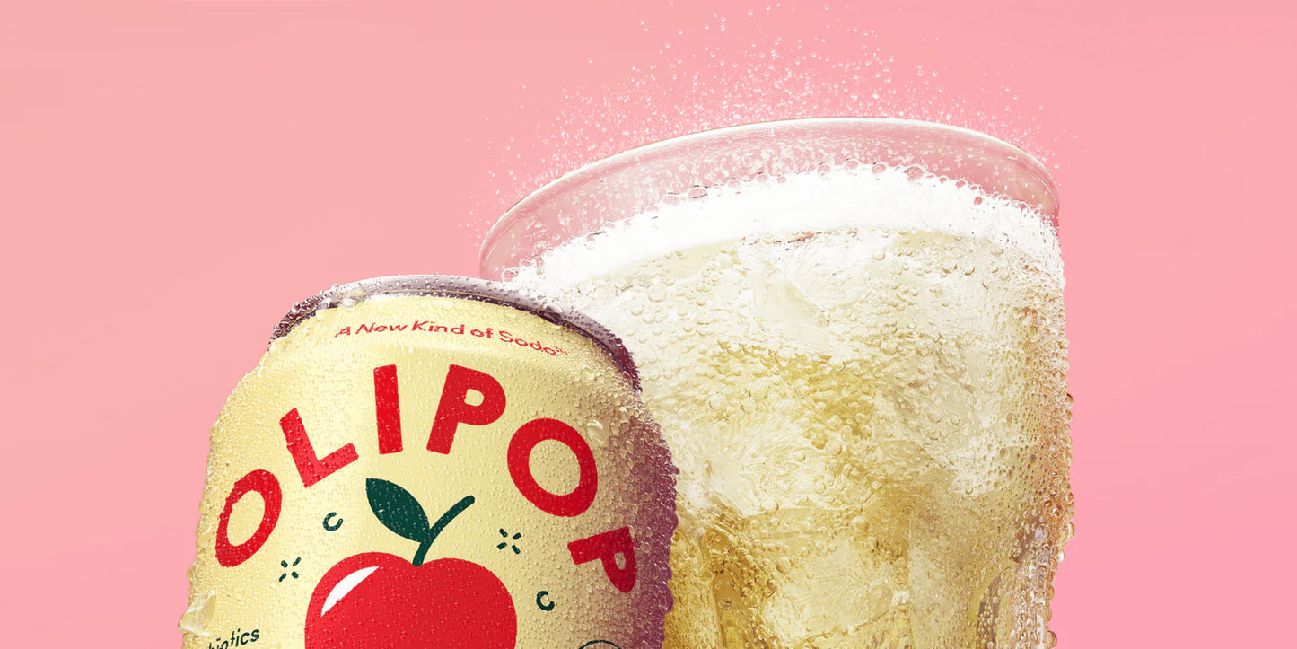 Olipop Sparkling Tonic Crisp Apple