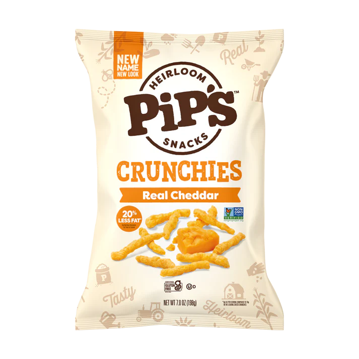 Pip's Heirloom Cheddar Crunchies