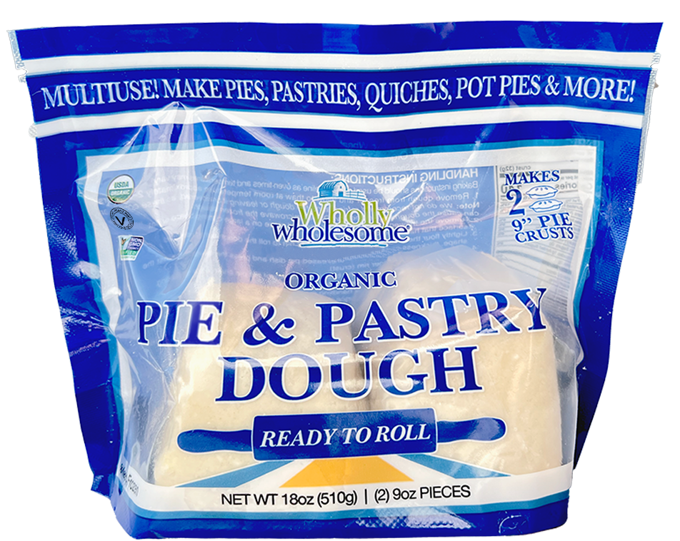 Wholly Wholesome Organic Pie Pastry Dough
