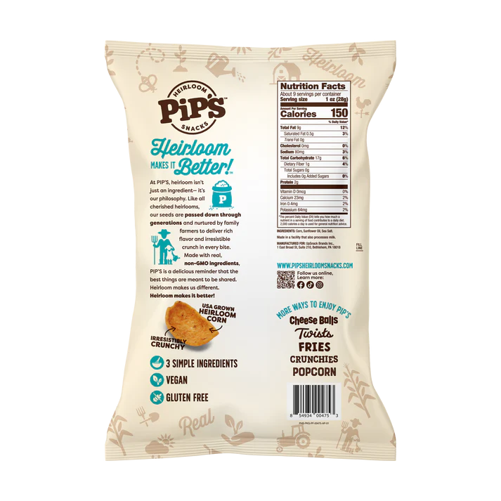 Pip's Heirloom Corn Dippers