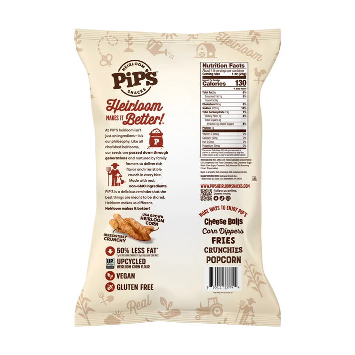 Pip's Heirloom Cinnamon Sugar Twists