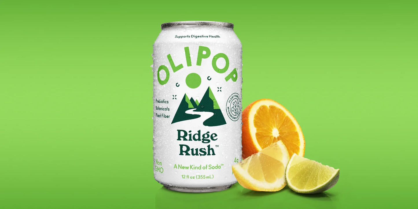 Olipop Sparkling Tonic Ridge Rush
