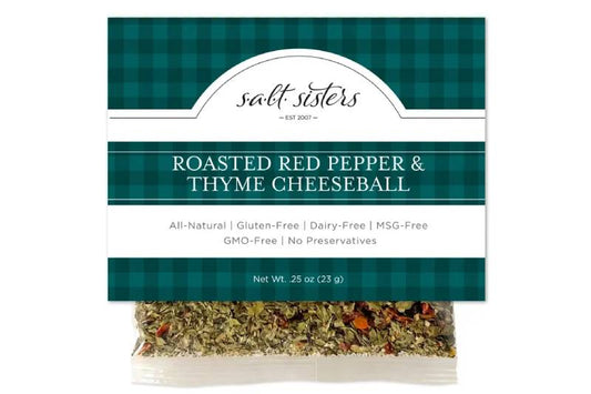 Salt Sisters Roasted Red Pepper and Thyme Cheese Ball Spice Mix