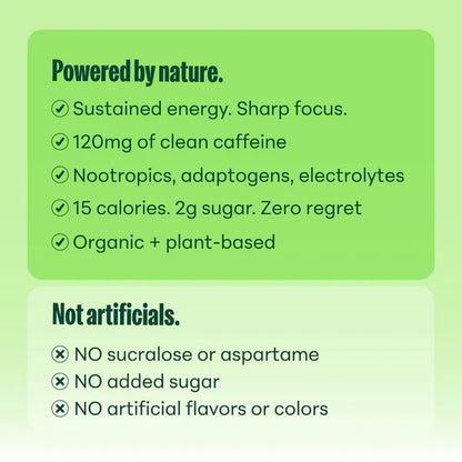 NOOMA Performance Energy Drinks Lemon Lime