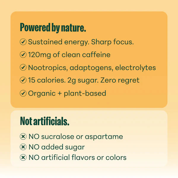 NOOMA Performance Energy Drinks Pineapple Mango