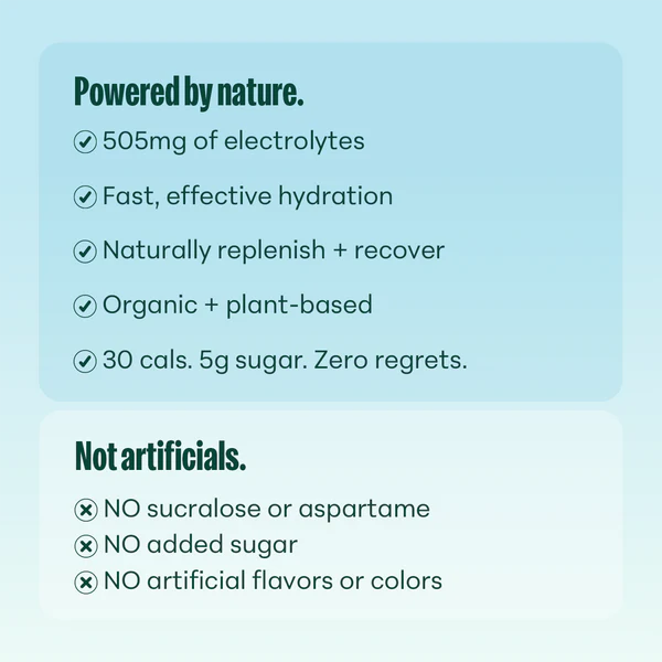 NOOMA Hydrating Sports Drink Blueberry Peach