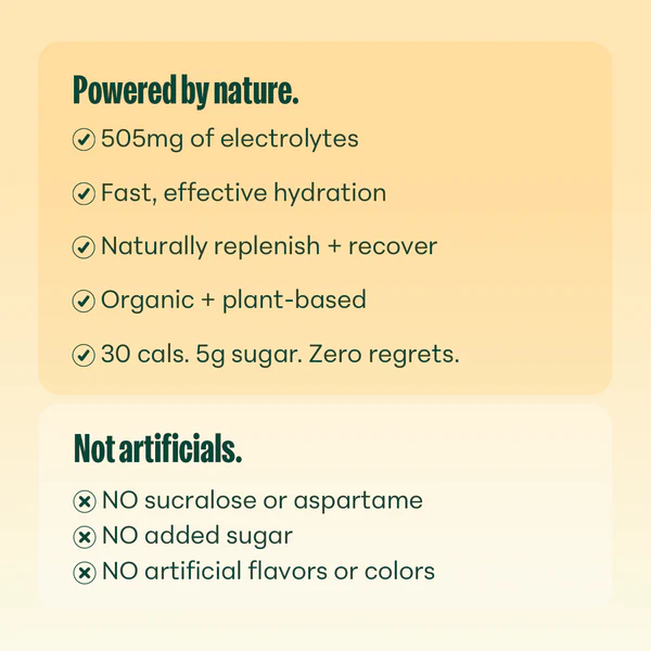 NOOMA Hydrating Sports Drink Lemonade