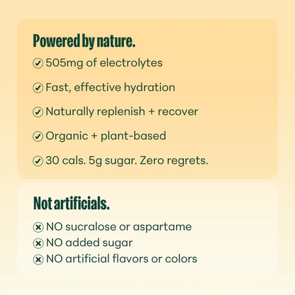 NOOMA Hydrating Sports Drink Lemonade