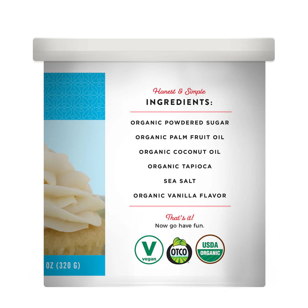 Miss Jones Baking Co Organic Vanilla Frosting