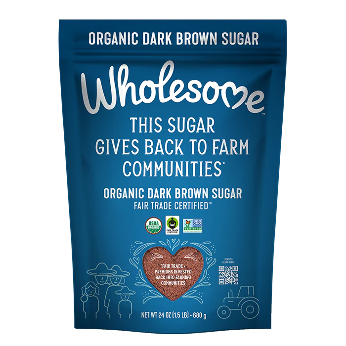 Wholesome Sweeteners Organic Fair Trade Dark Brown Sugar