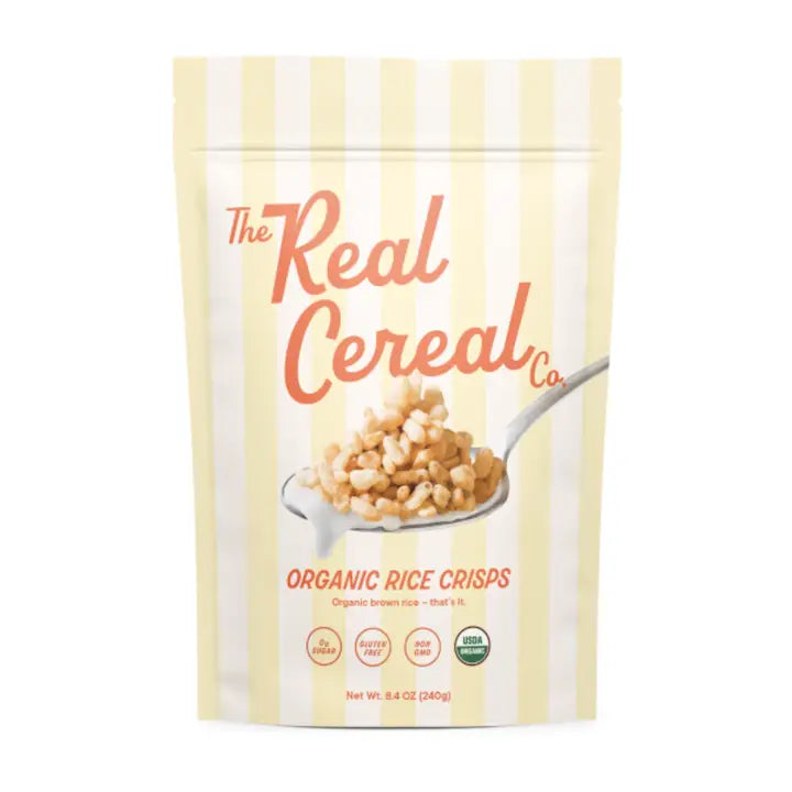 The Real Cereal Company Organic Rice Crisps