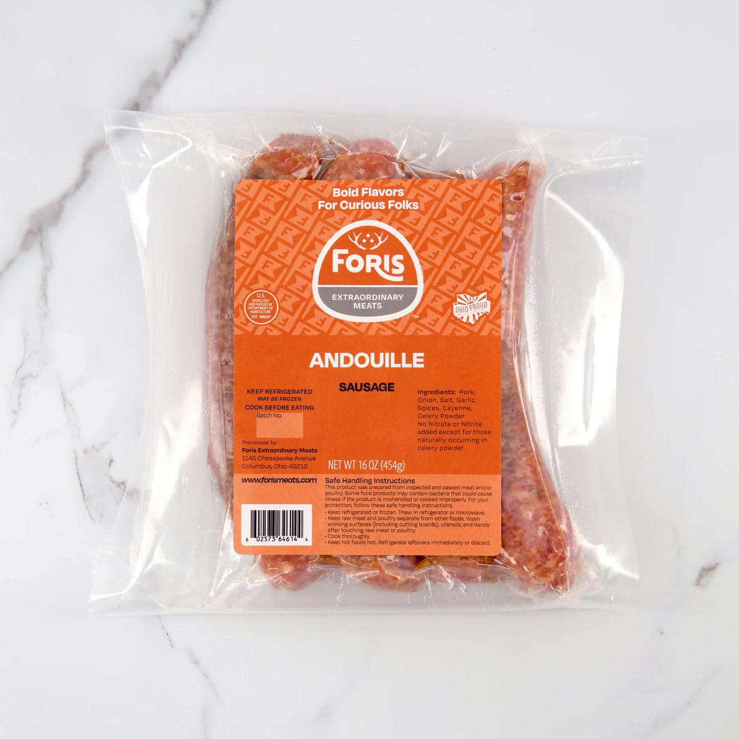 Foris Extraordinary Meats Mardi Gras Andouille