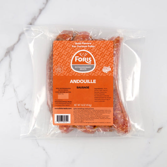 Foris Extraordinary Meats Mardi Gras Andouille