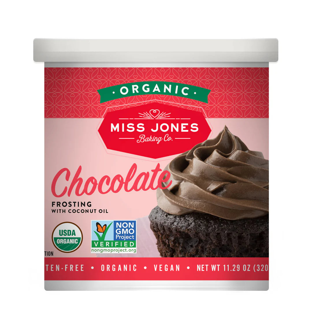 Miss Jones Baking Co Organic Chocolate Frosting
