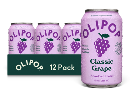 Olipop Sparkling Tonic Classic Grape