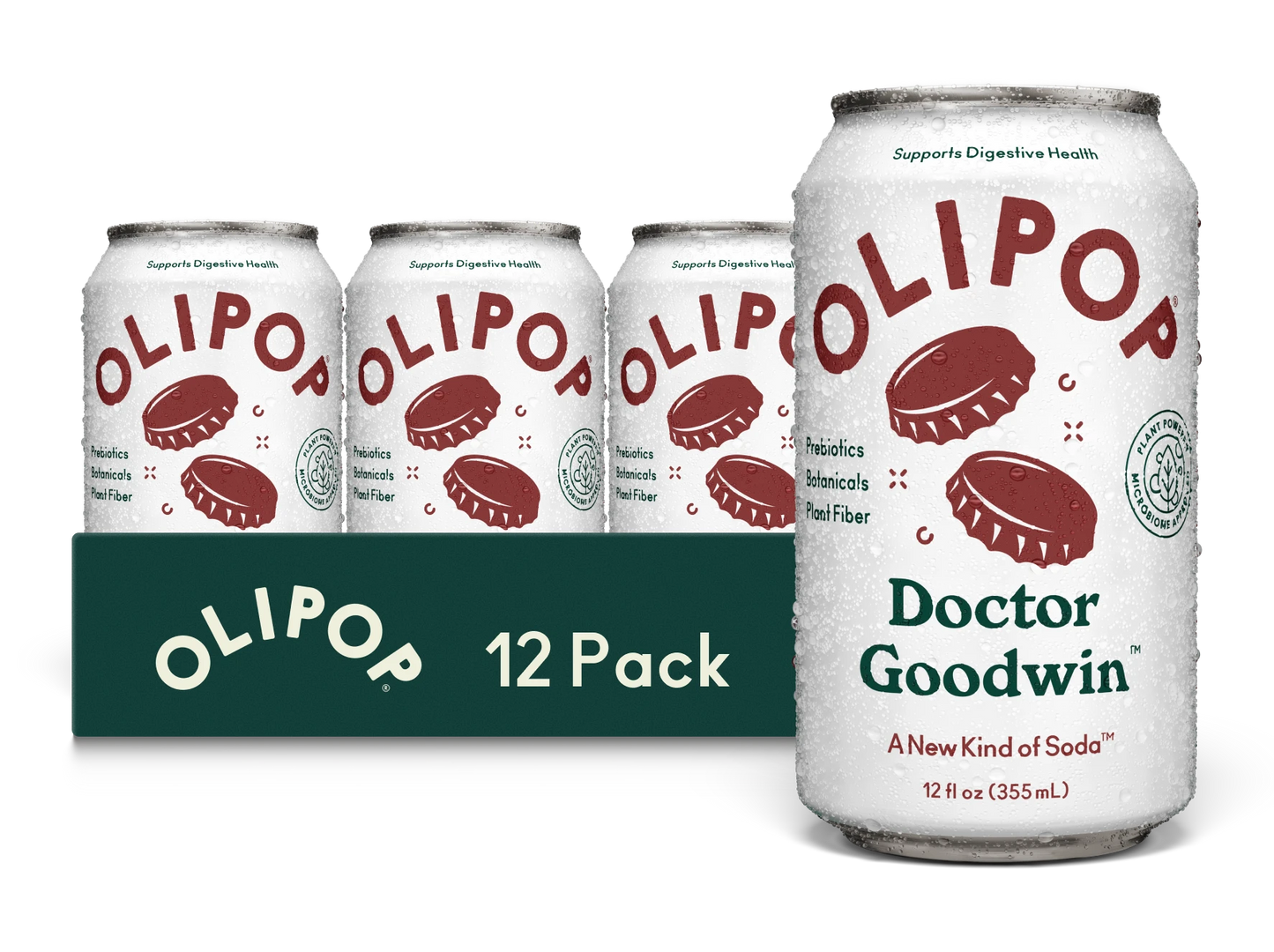 Olipop Sparkling Tonic Doctor Goodwin