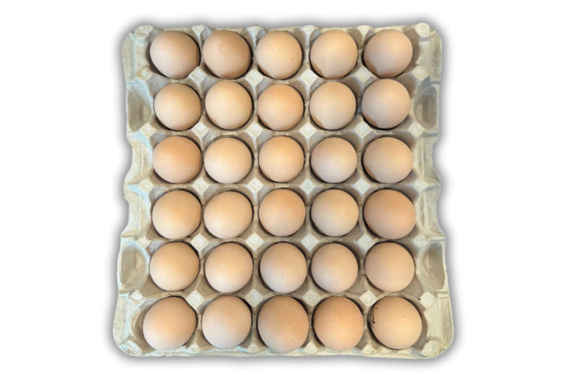 Pleasant View Free Range Local  Brown Eggs Flat (CASE)