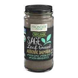 Frontier Co-op Organic Ground Sage Leaf