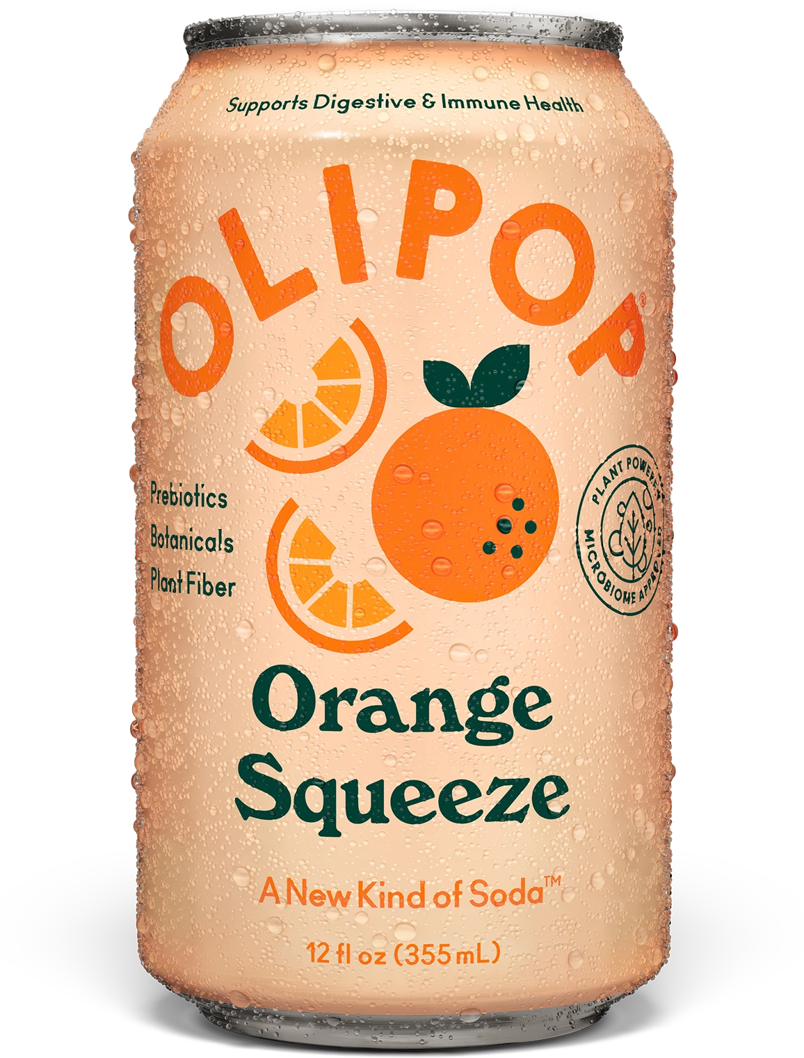 Olipop Sparkling Tonic Orange Squeeze