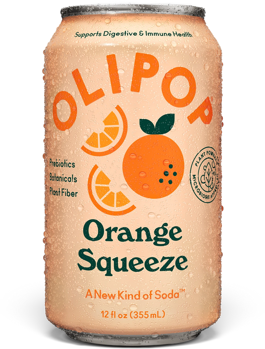 Olipop Sparkling Tonic Orange Squeeze