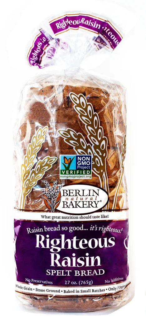 Berlin Natural Bread Raisin Spelt