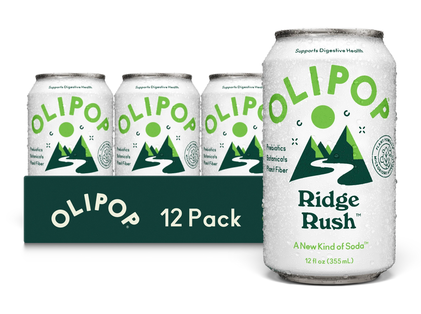 Olipop Sparkling Tonic Ridge Rush