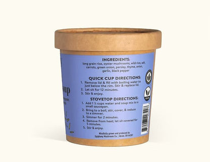Epiphany Mushroom Company Wild Rice Soup